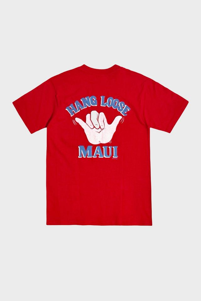 Vintage 1970's Hang Loose Maui Graphic T-Shirt #1