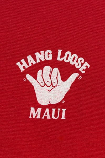 Vintage 1970's Hang Loose Maui Graphic T-Shirt