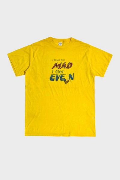 Vintage 1970's Getting Even Graphic T-Shirt
