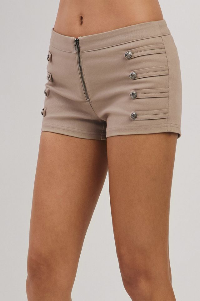 Personal Code Napoleon Military Button Shorts #1