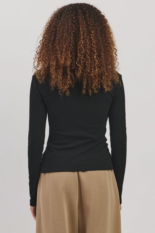 Personal Code Gia Ribbed Hook & Eye Top #4