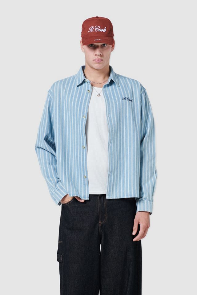 B.Cools Denim Button-Down Shirt #1