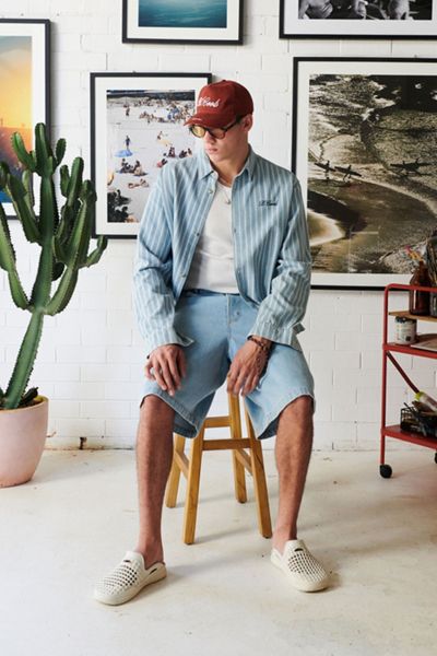 B.Cools Denim Button-Down Shirt
