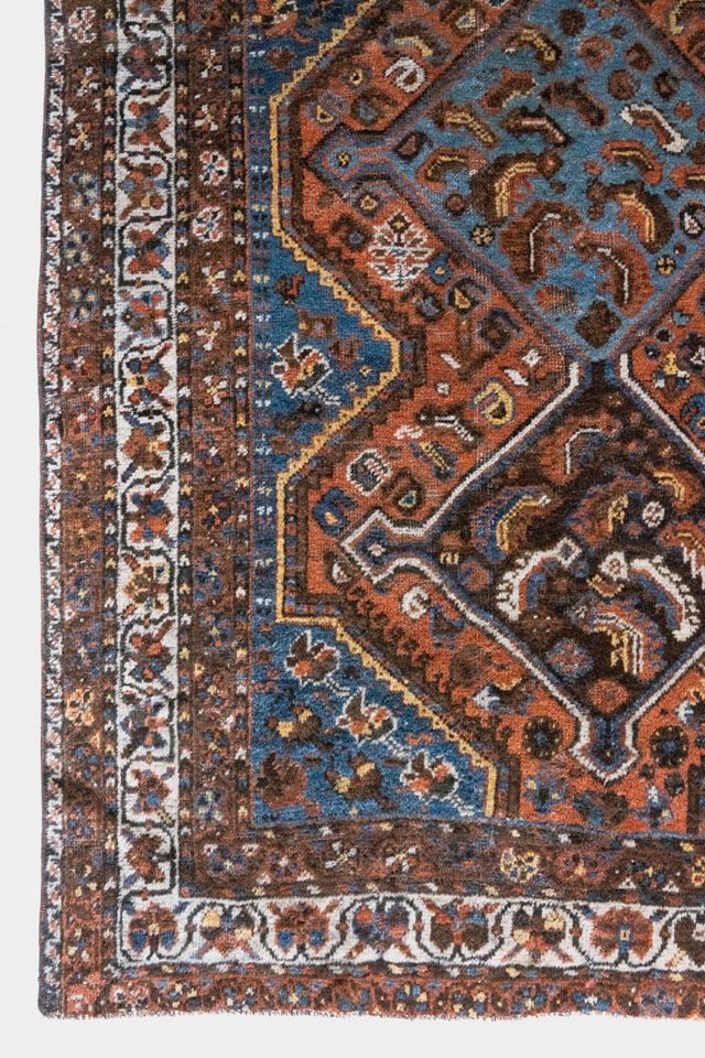 District Loom Vintage Shiraz Scatter Rug #1