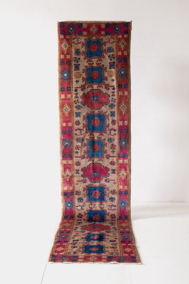 District Loom Vintage Khotan Runner Rug #4