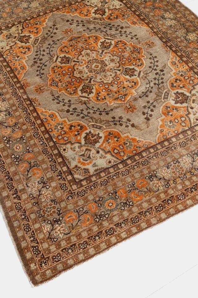 District Loom Vintage Turkish Scatter Rug #4
