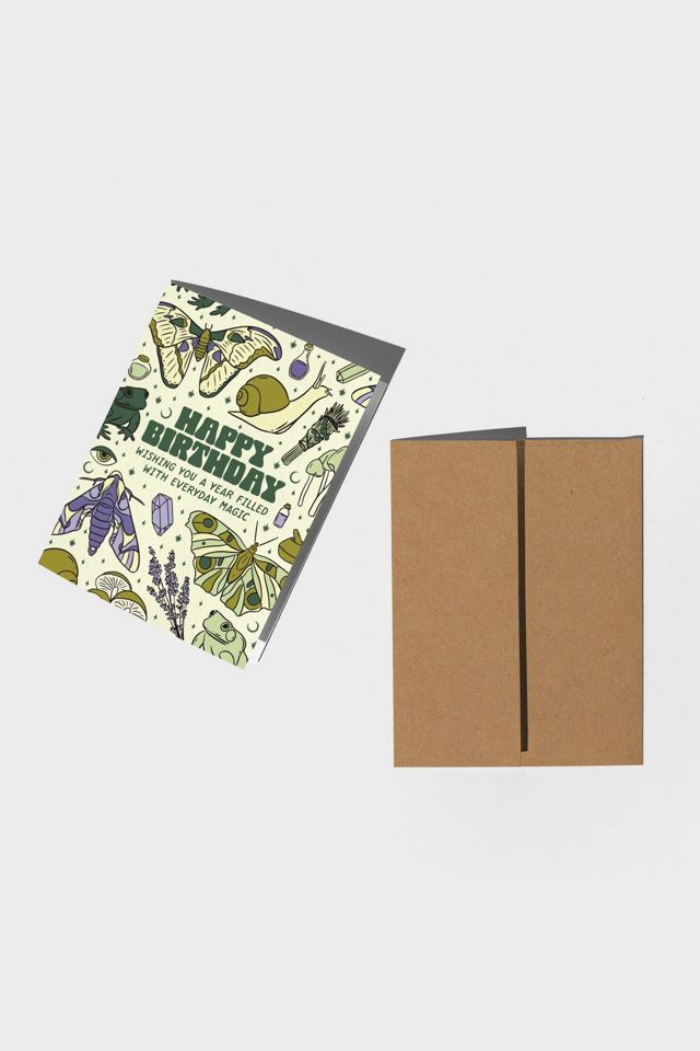 Boss Dotty Everyday Magic Moth Birthday Card #1