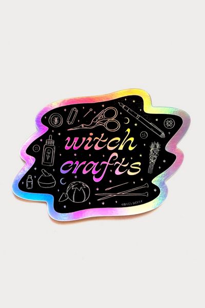 Boss Dotty Witch Crafts Holographic Sticker