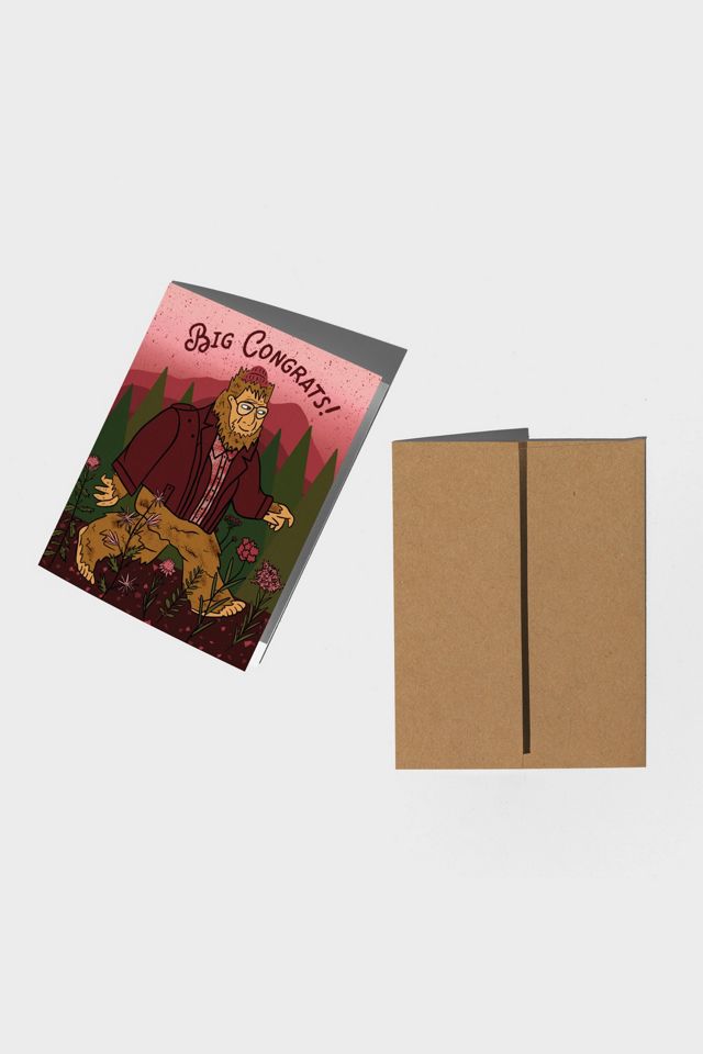 Boss Dotty Bigfoot Congratulations Card #1