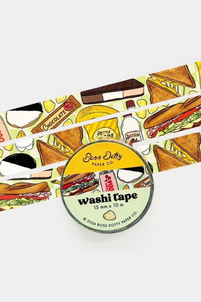 Boss Dotty Bodega Snacks Washi Tape