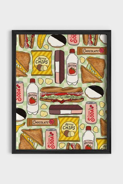 Boss Dotty Bodega Snacks Art Print