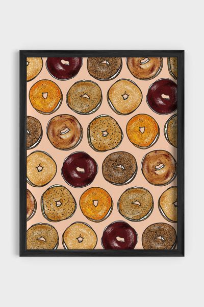 Boss Dotty Bagels Art Print
