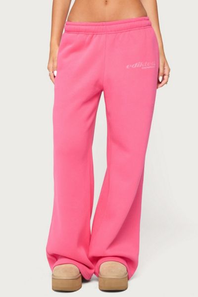 Edikted Edikted International Wide Leg Sweatpants