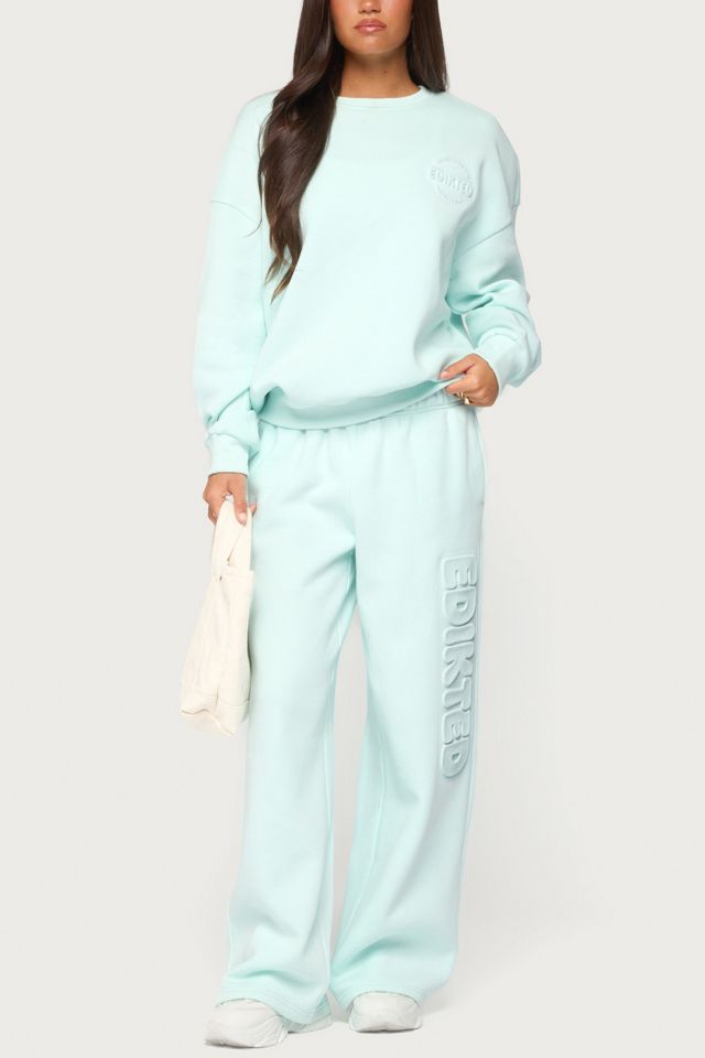 Edikted Alysa Wide Leg Sweatpants #1