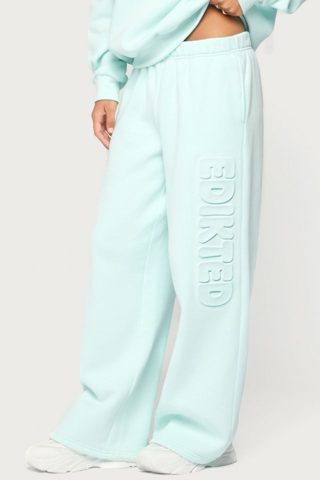 Edikted Alysa Wide Leg Sweatpants #3