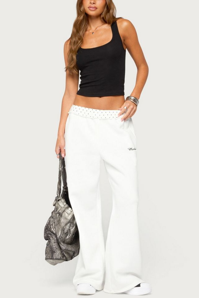 Edikted Deila Polka Dot Edikted Sweatpants #1