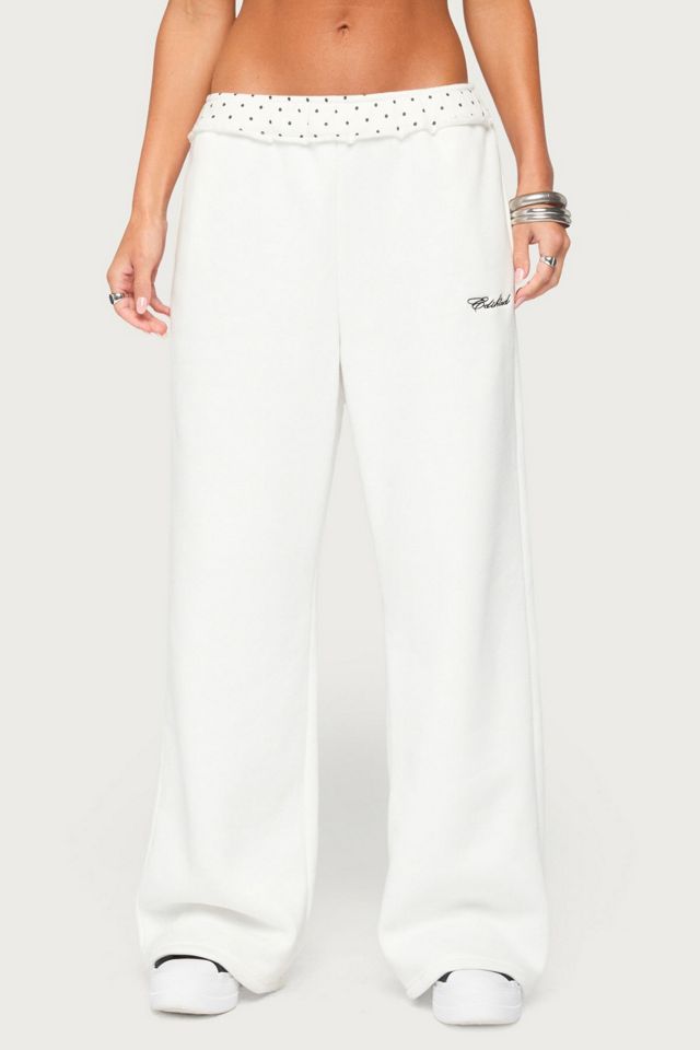 Edikted Deila Polka Dot Edikted Sweatpants #2