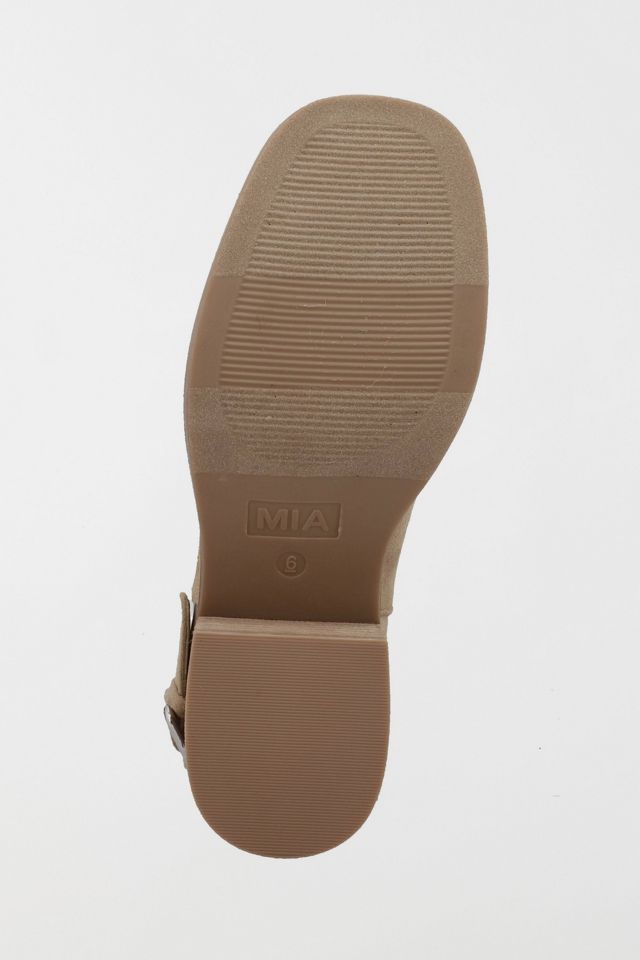 MIA Averie Suede Buckle Moto Boot #4