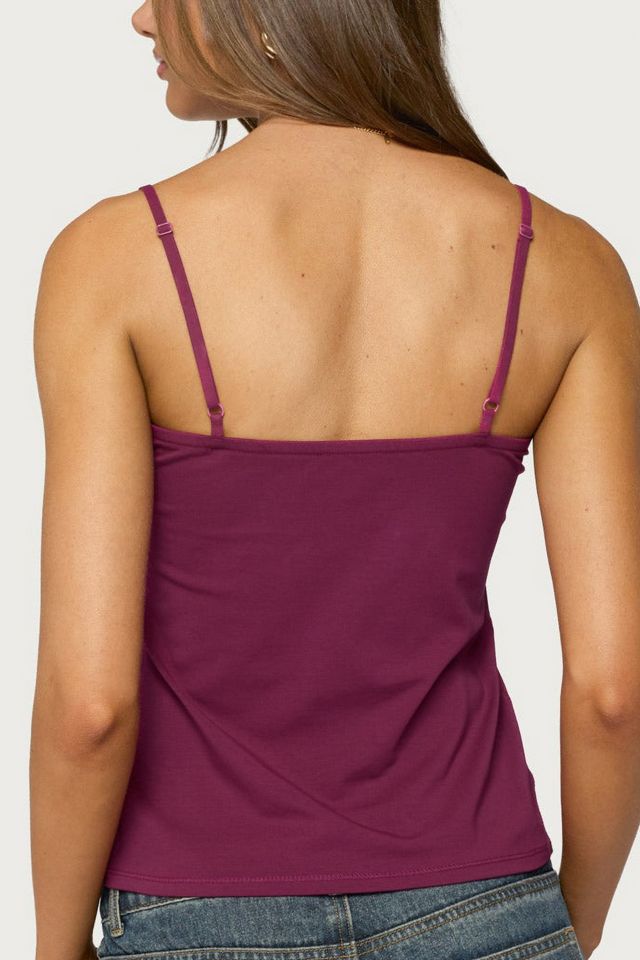 Edikted Abbe Lacey Tank Top #4