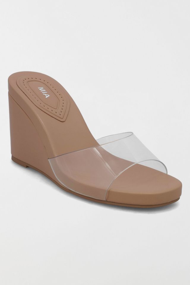MIA Jessica Clear Jelly Wedges #1
