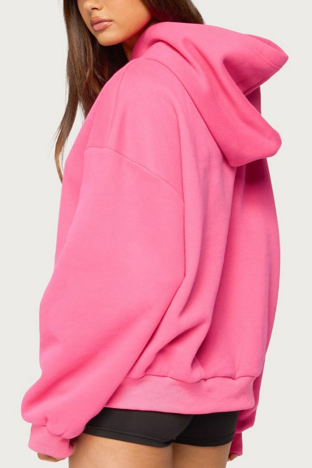 Edikted Busy Girl Oversized Hoodie #4
