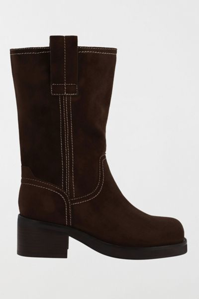 MIA Johanna Suede Moto Boot