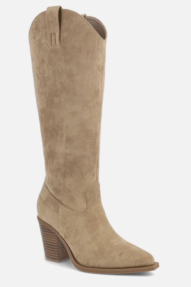 MIA Messini Suede Tall Western Boot #1