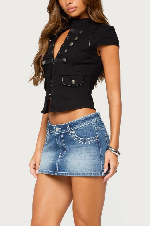 Edikted Cordi Napoleon Hook & Eye Top #3