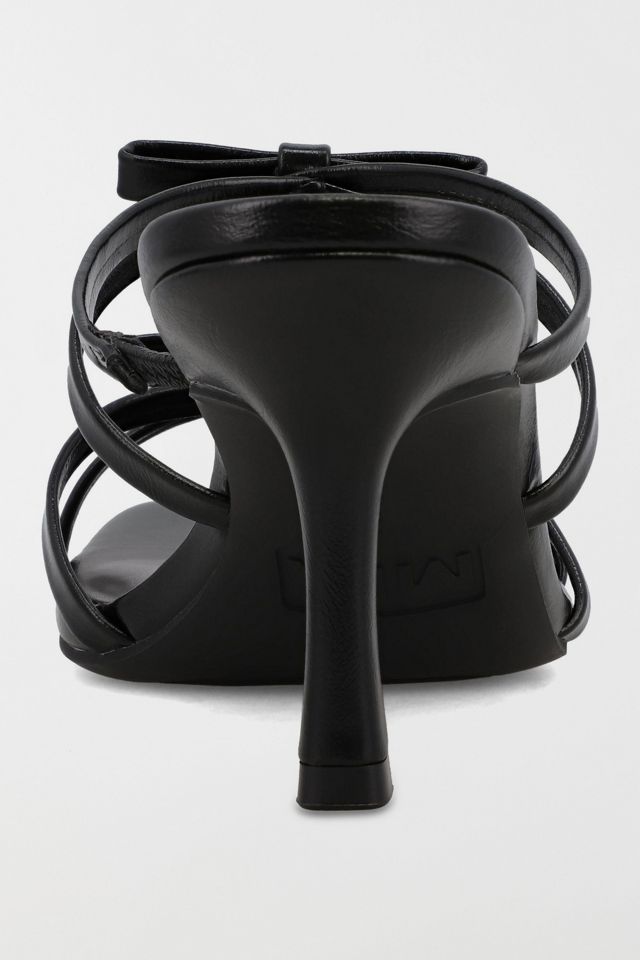 MIA Sonja Leather Bow Heeled Sandal #2