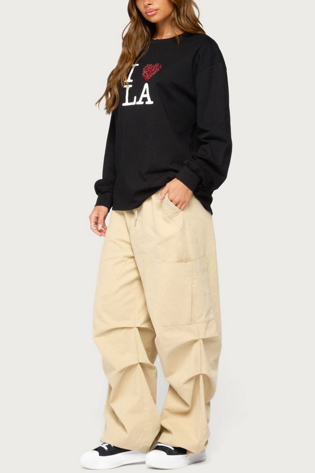 Edikted Loving La Long Sleeve Top #1