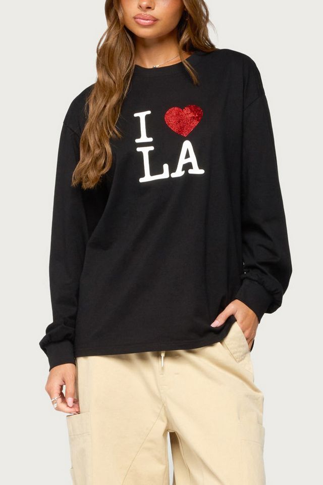 Edikted Loving La Long Sleeve Top #3