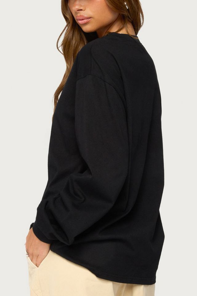 Edikted Loving La Long Sleeve Top #4