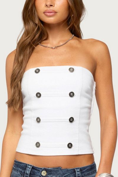Edikted Tanda Napoleon Strapless Top