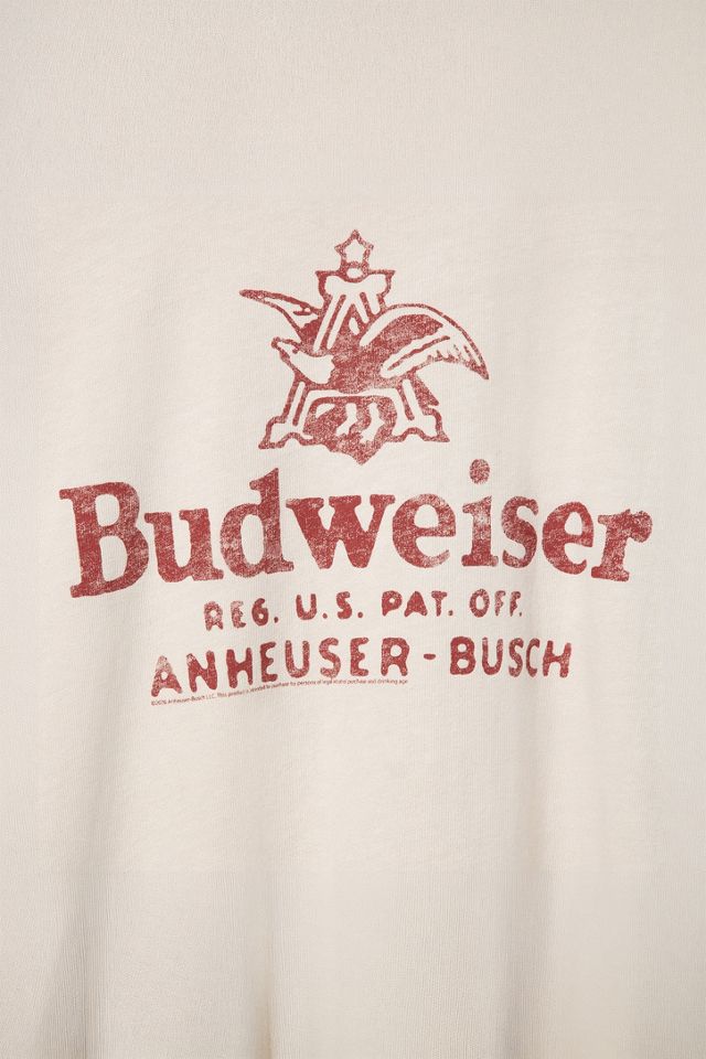 Junk Food Budweiser Baseball Jersey #2