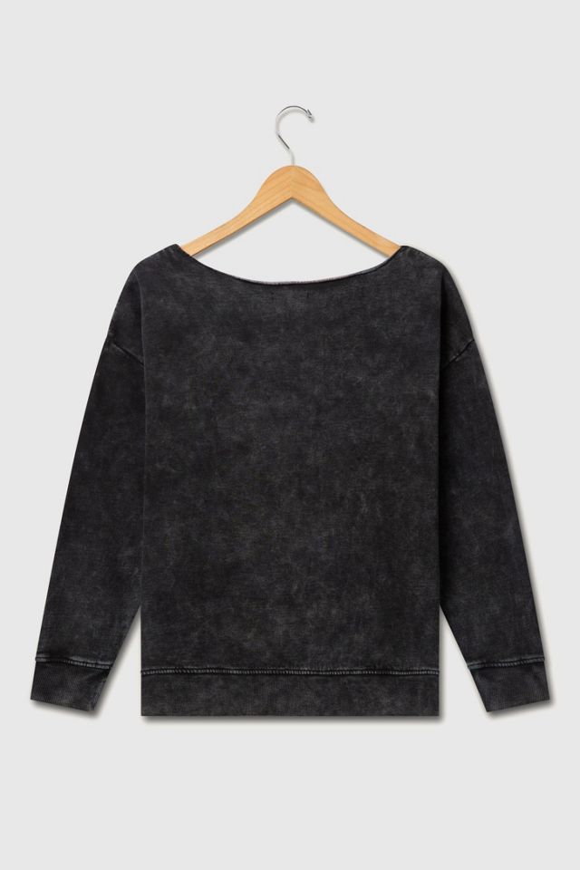 Junk Food Women's NFL Off Shoulder Cropped Fleece #1