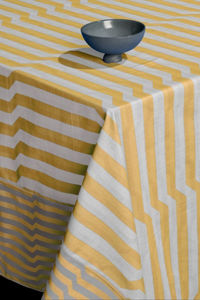 Tortuga Forma Reversible Stripe Tablecloth