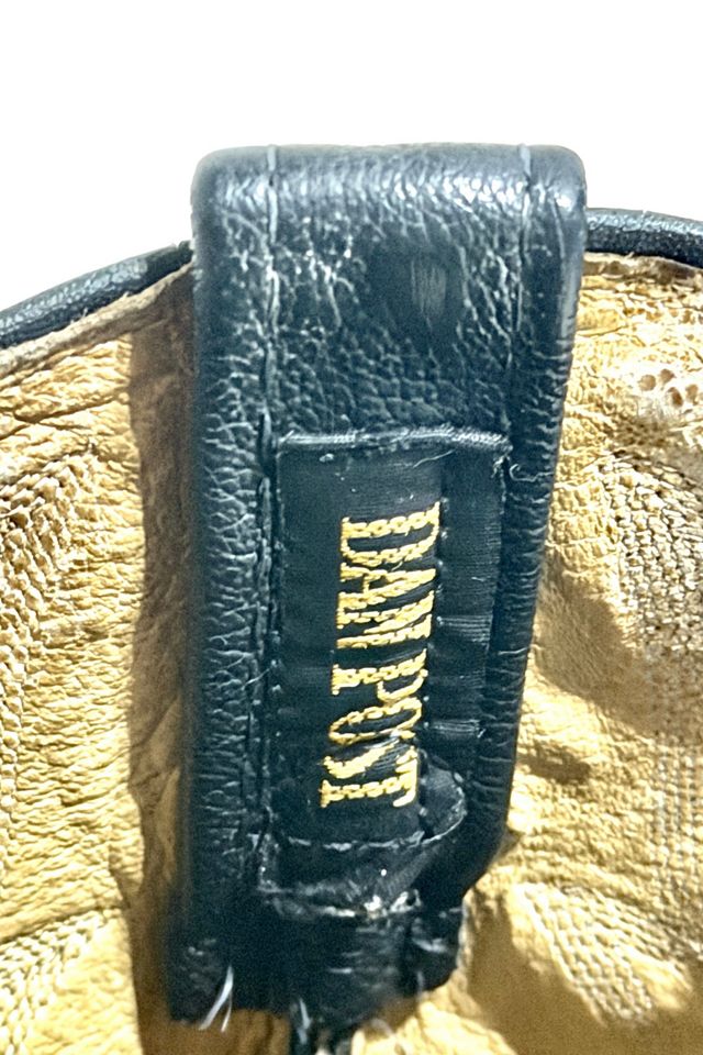 Vintage 1970's Dan Post Embroidered Cowboy Boots #3