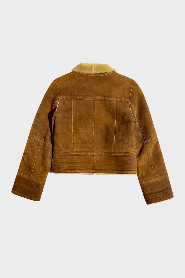 Vintage 1990's Suede & Shearling Jacket #1