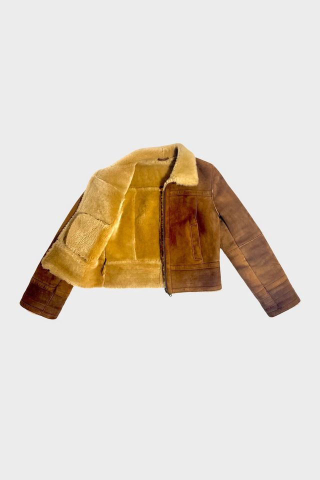 Vintage 1990's Suede & Shearling Jacket #2
