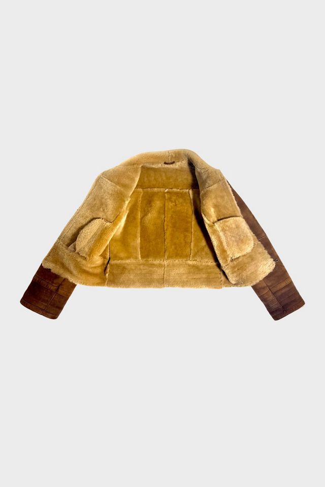 Vintage 1990's Suede & Shearling Jacket #3