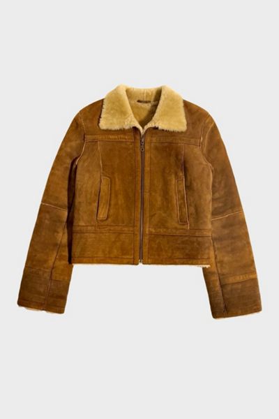 Vintage 1990's Suede & Shearling Jacket