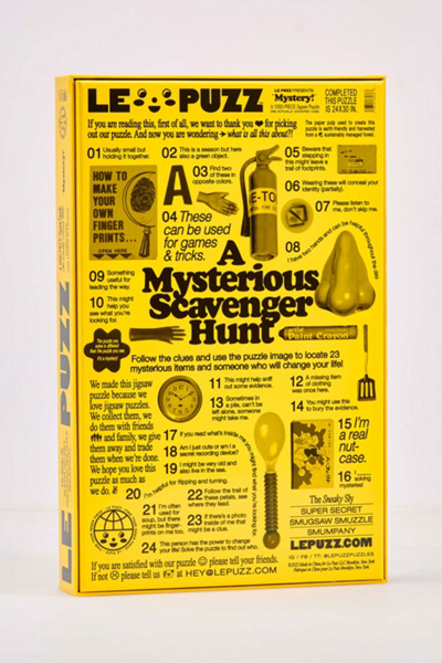 Le Puzz Mystery! Jigsaw Puzzle