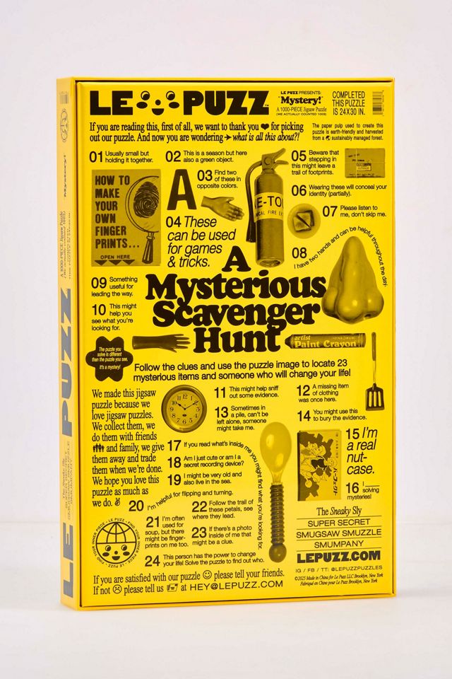 Le Puzz Mystery! Jigsaw Puzzle #1