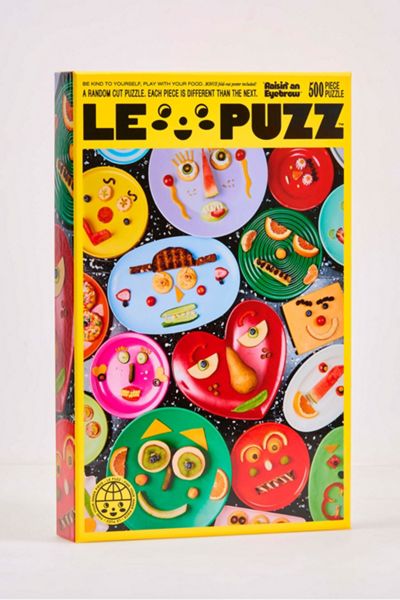 Le Puzz Raisin’ An Eyebrow Jigsaw Puzzle