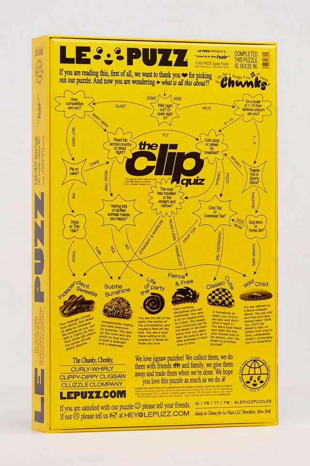 Le Puzz Love Is In The Hair Jigsaw Puzzle #1