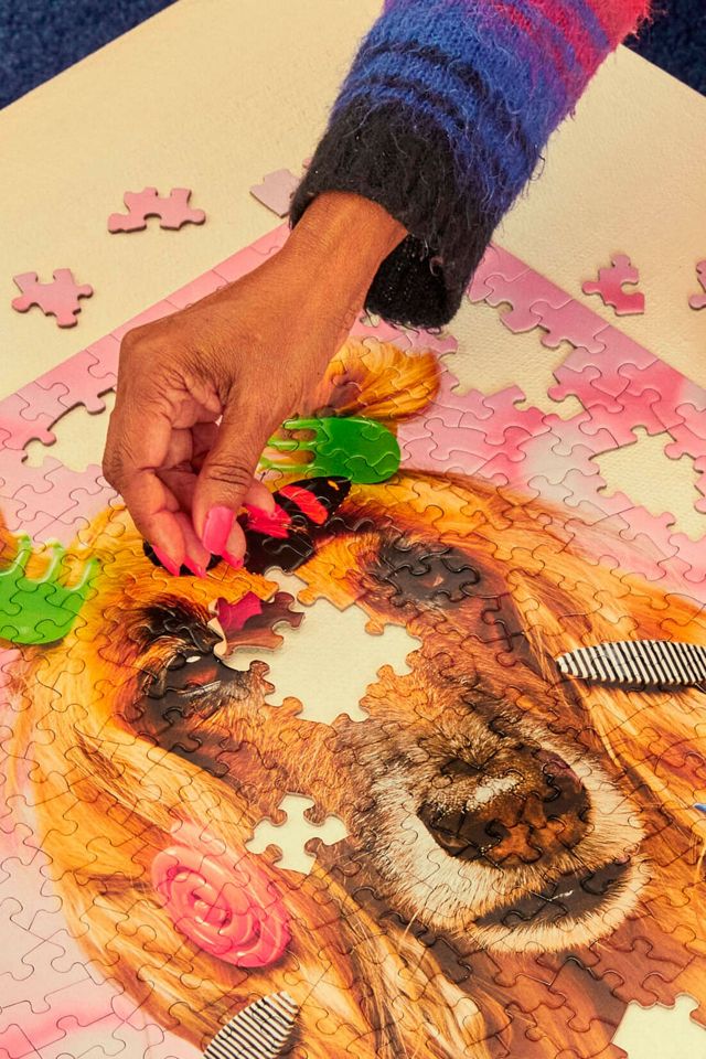 Le Puzz Love Is In The Hair Jigsaw Puzzle #4