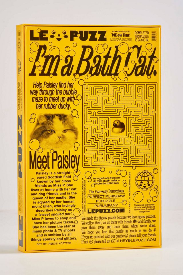 Le Puzz ME-ow Time Jigsaw Puzzle #1