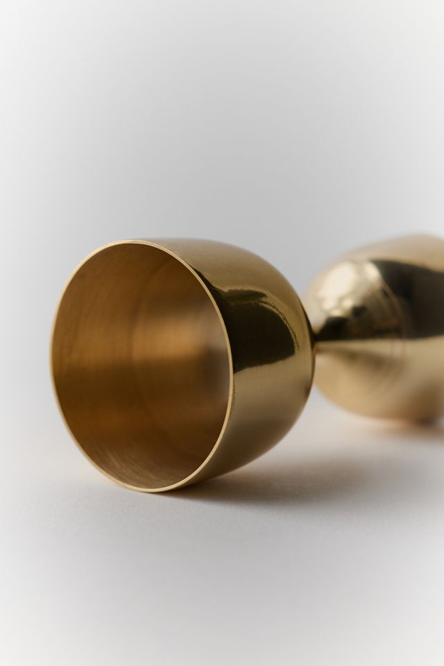 Brass Double-Sided Cocktail Jigger #1