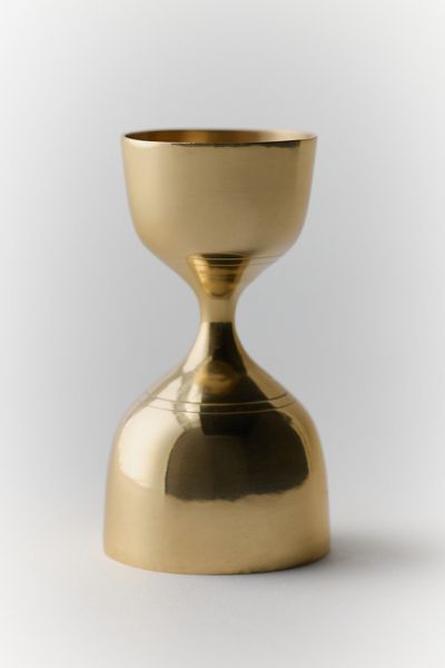 Brass Double-Sided Cocktail Jigger