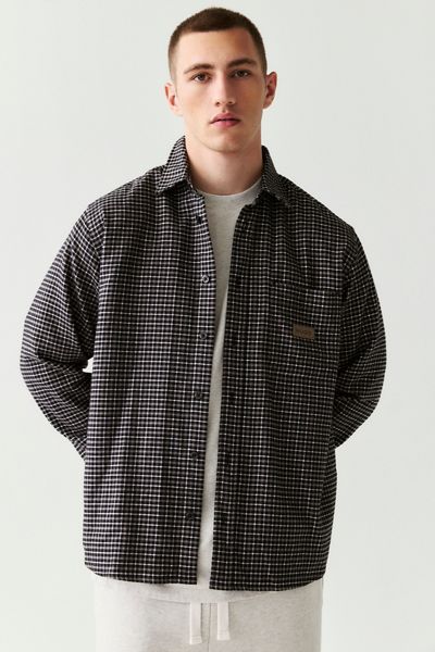 HUGO Plaid Long Sleeve Shirt